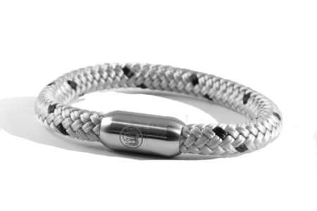 Bracelet8mm Gris:marine FI